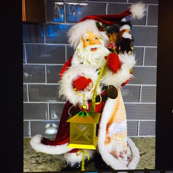 BRAND NEW! THOMAS KINKADE MASTERPIECE MUSIC SANTA - Picture 1 of 10